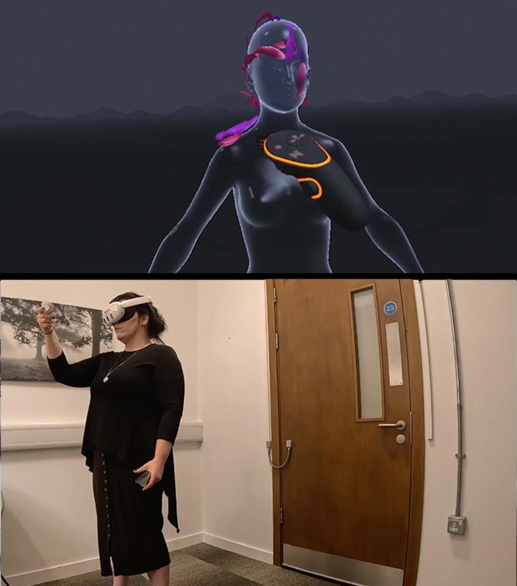 Image for publication Somatic Drawing Tool: 3D Body Sheet as Material for Articulating Synaesthetic Experiences