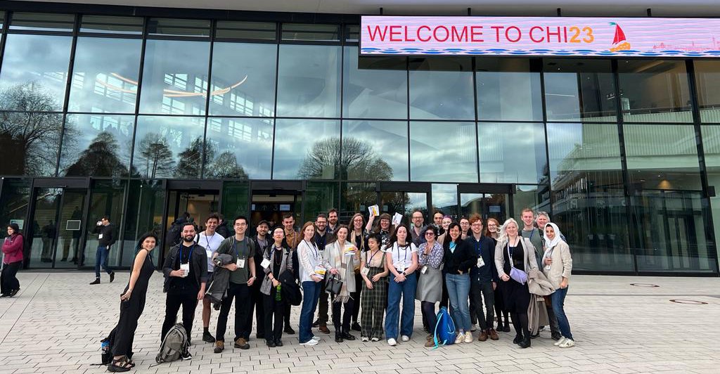 Group Photo of Bristol Interaction Group at CHI