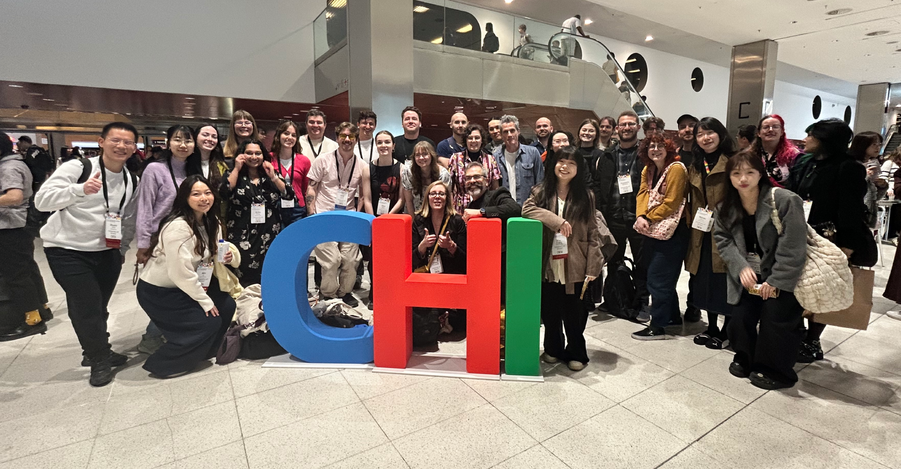 Group Photo of Bristol Interaction Group at CHI